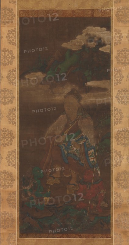 Portrait of En no Gyoja, late 14th-15th century. Creator: Jakusai.