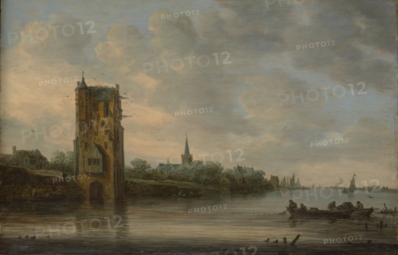 The Pelkus Gate near Utrecht, 1646. Creator: Jan van Goyen.