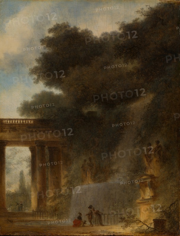 The Cascade, ca. 1775. Creator: Jean-Honore Fragonard.