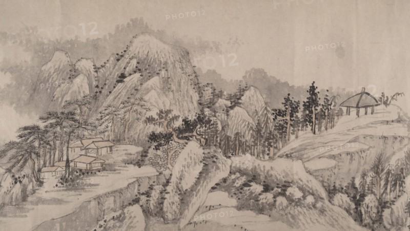 Remote Valleys and Deep Forests, dated 1678. Creator: Liu Yu.