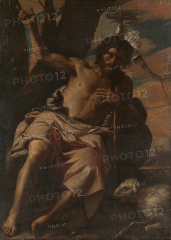 Saint John the Baptist Preaching, ca. 1650. Creator: Mattia Preti.