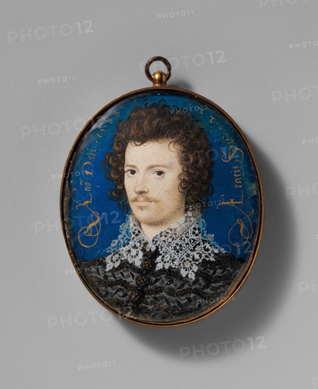 Portrait of a Young Man, Probably Robert Devereux (1566-1601), Second Earl of Essex, 1588. Creator: Nicholas Hilliard.