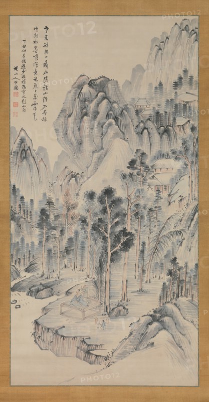 Shorinji Temple, 1817. Creator: Okada Beisanjin.