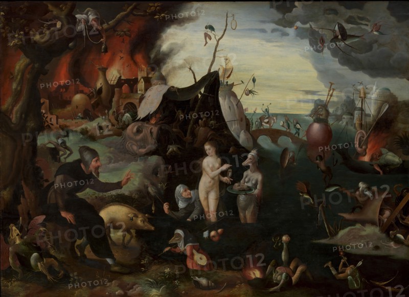 The Temptation of Saint Anthony. Creator: Pieter Huys.