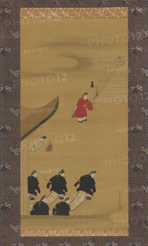 Activities of the Twelve Months (Tsukinami-e), late 1790s. Creator: Sakai Hoitsu.