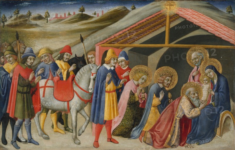 The Adoration of the Magi, ca. 1470. Creator: Sano di Pietro.