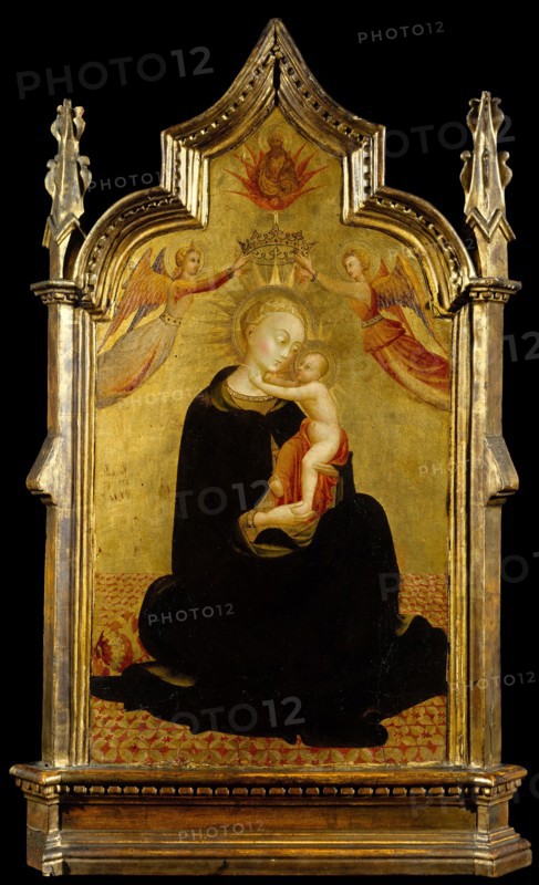 Madonna and Child with Angels, ca. 1445-50. Creator: Sassetta.
