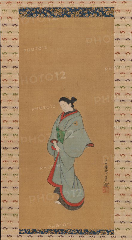 Standing Woman, ca. 1730. Creator: Tosendo Rifu.