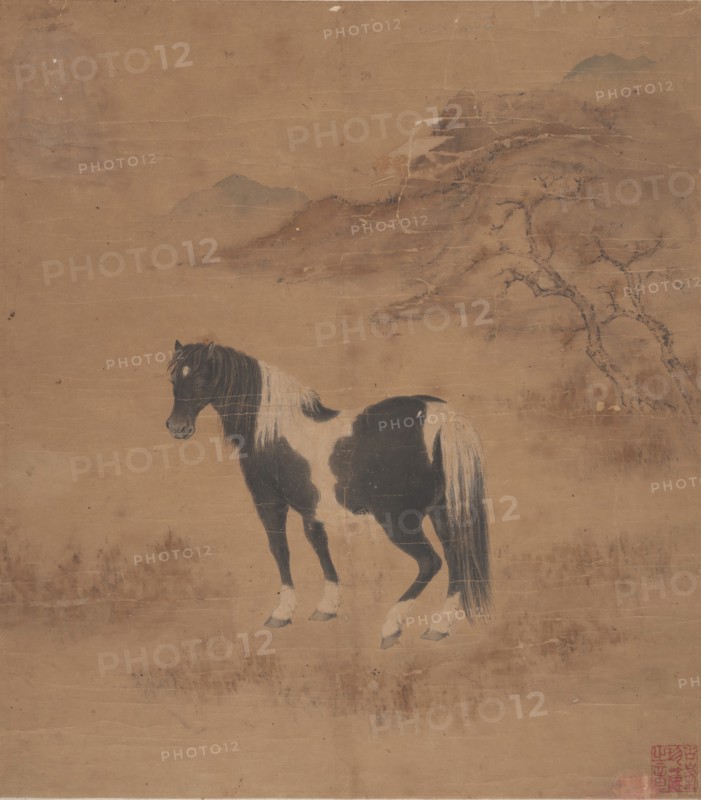 Horse and Landscape. Creator: Unknown.