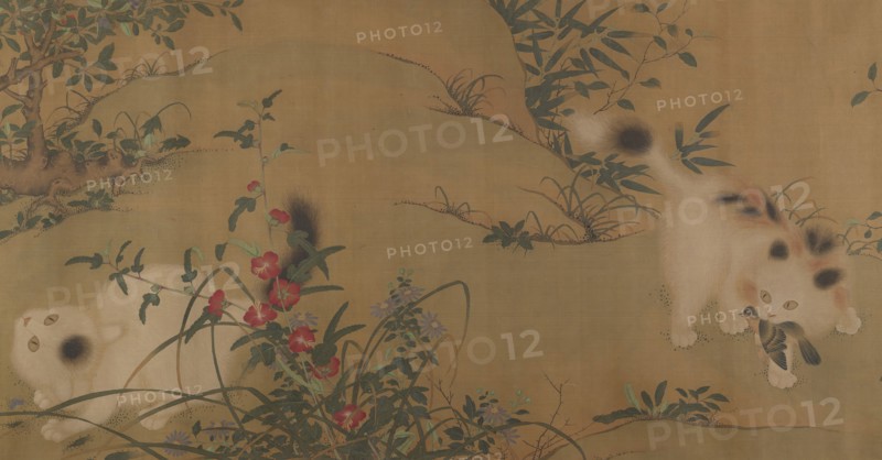 Spring Play in a Tang Garden, 18th century. Creator: Unknown.