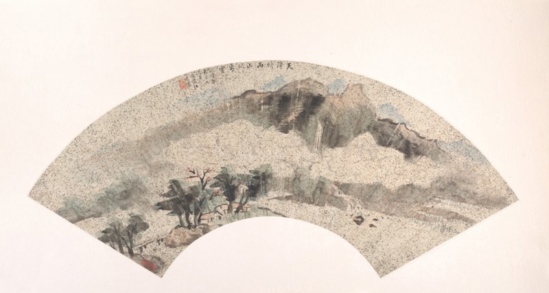 Landscape, 19th century. Creator: Wang Tingru.