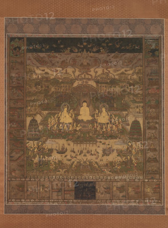 Taima Mandala, probably late 14th century. Creator: Unknown.
