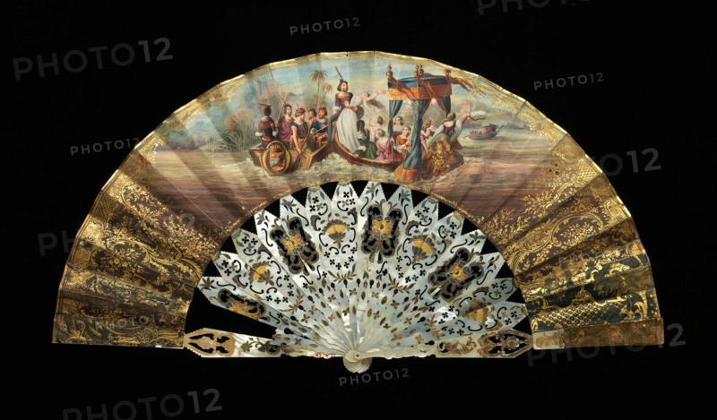 Fan, 1840-70. Creator: Unknown.