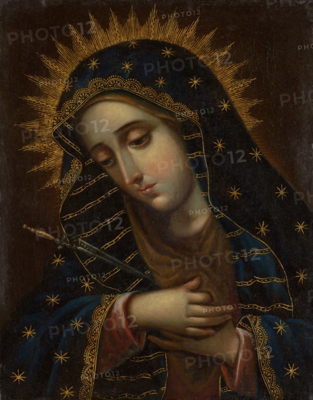 The Virgin of Sorrows, 18th century. Creator: Unknown.