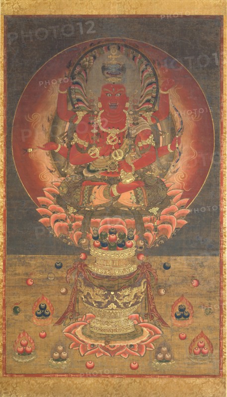 Aizen Myoo, 14th century. Creator: Unknown.