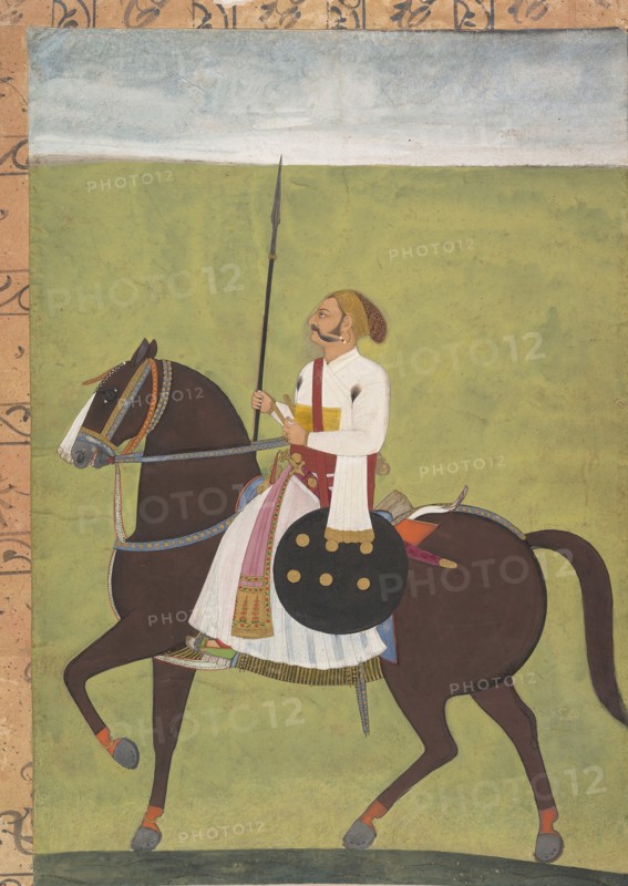 Equestrian Portrait of a Nobleman, ca. 1710-20. Creator: Unknown.