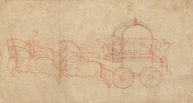 War Chariot, mid-19th century. Creator: Unknown.