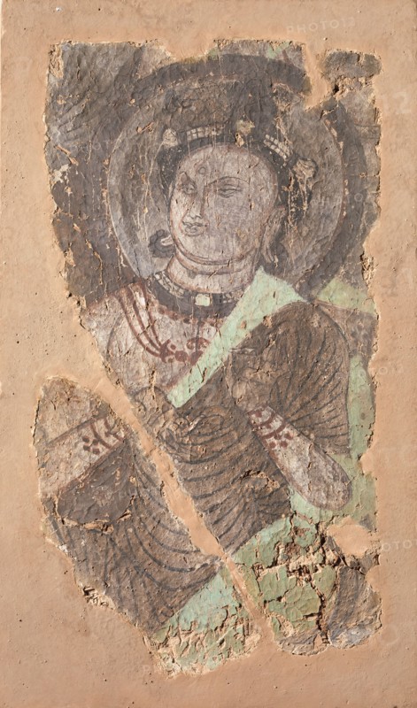 Seated Bodhisattva, ca. 6th-7th century. Creator: Unknown.