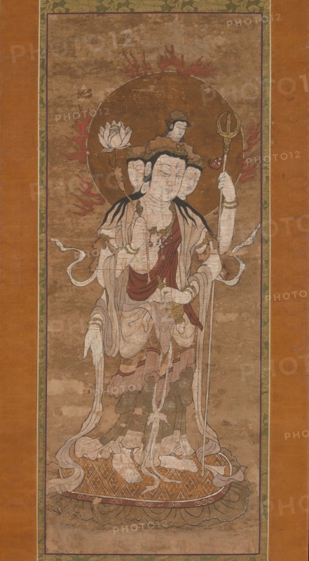 One of the Twelve Devas: Bonten, 14th century. Creator: Unknown.