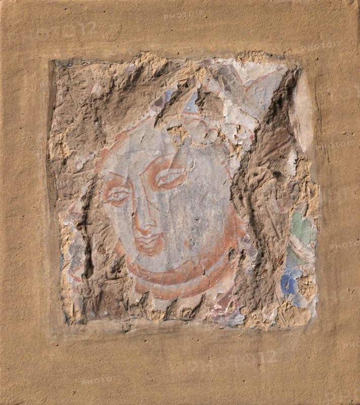 Head of a Buddha, ca. 6th-7th century. Creator: Unknown.