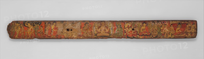 Book Cover from a Manuscript of the Ashtasahasrika Prajnaparamita Sutra, 10th-11th century. Creator: Unknown.