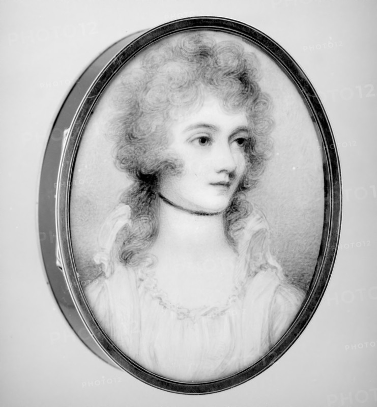 Portrait of a Woman, Possibly Barbara (1768-1829), Marchioness of Donegall, ca. 1790. Creator: Anne Mee.