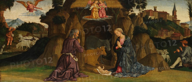 The Nativity, 1480s. Creator: Antoniazzo Romano.