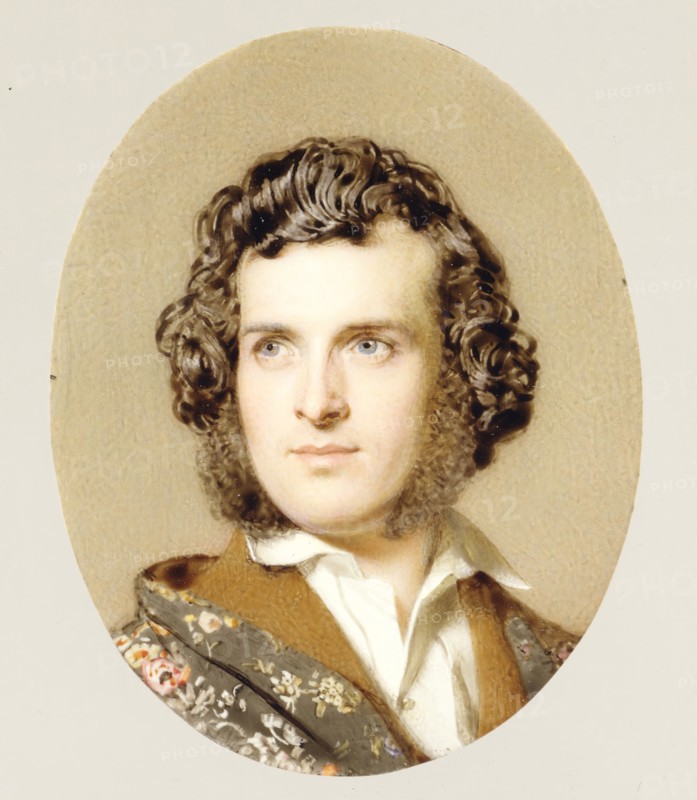 Self-Portrait, ca. 1850. Creator: John Faed.