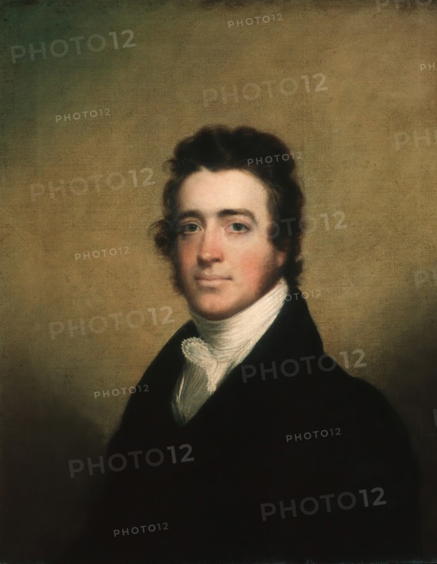 Augustus Washington Clason, ca. 1820. Creator: John Wesley Jarvis.