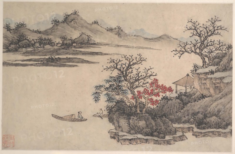 Landscape with Autumn Foliage. Creator: Shen Zhou.