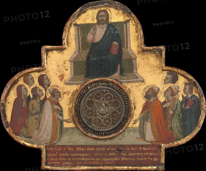 Christ Enthroned with Saints, ca. 1325. Creator: Bernardo Daddi.