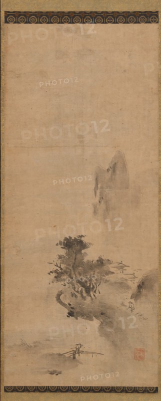 Splashed-Ink Landscape, early 16th century. Creator: Bokusho Shusho.