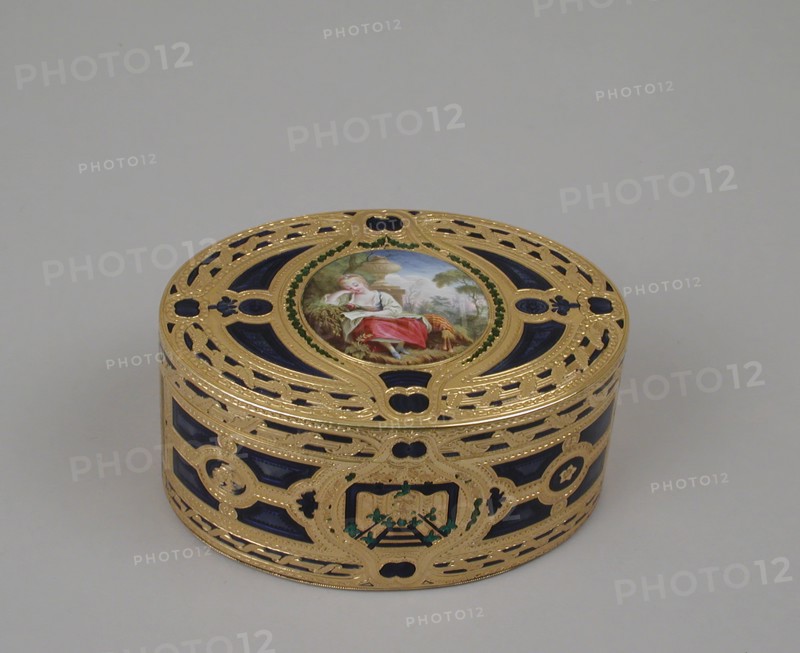 Snuffbox, 1763-64. Creator: Claude Perron.