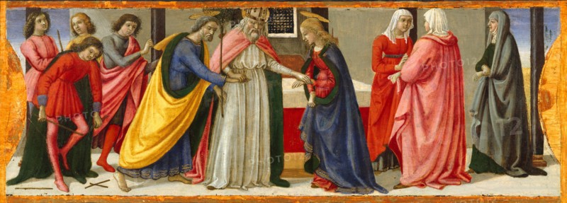 The Marriage of the Virgin, ca. 1479. Creator: Davide Ghirlandaio.