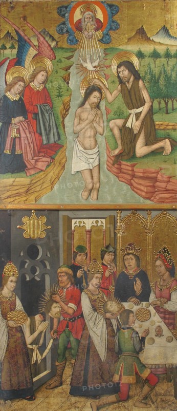 Panel from Saint John Retable, 1464-1507. Creator: Domingo Ram.