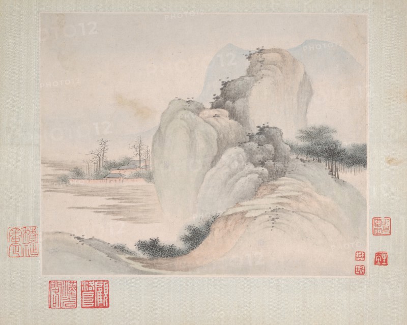 Landscapes Painted for Yuweng, dated 1673. Creator: Fan Qi.