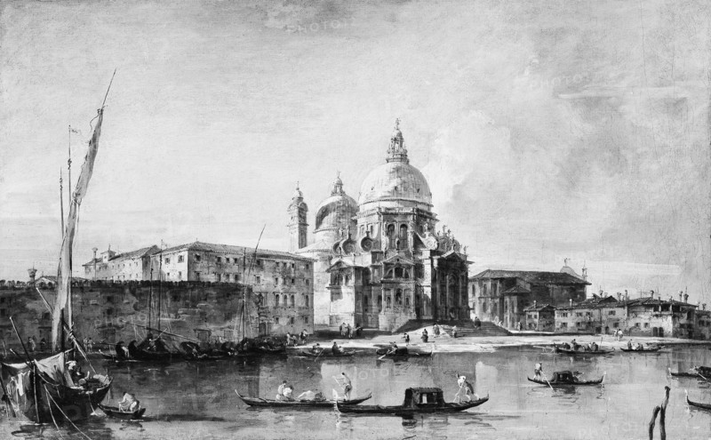 Santa Maria della Salute, mid- to late 1760s. Creator: Francesco Guardi.