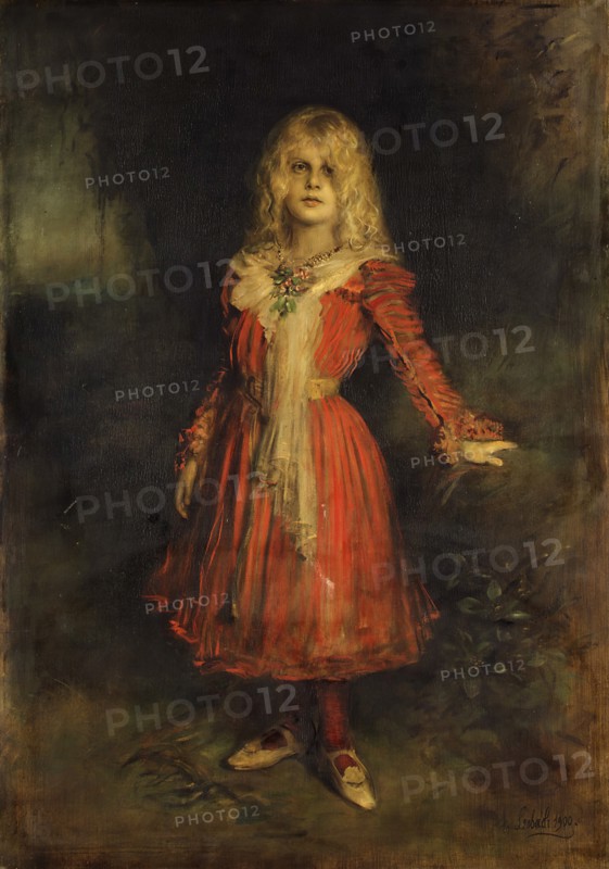 Marion Lenbach (1892-1947), the Artist's Daughter, 1900. Creator: Franz von Lenbach.
