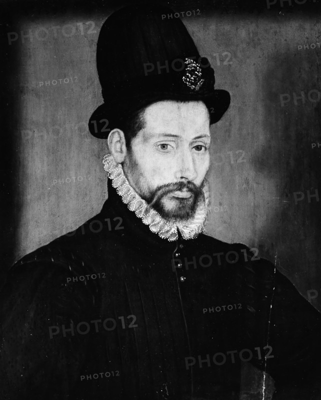 Portrait of a Man with a High Hat. Creator: Unknown.