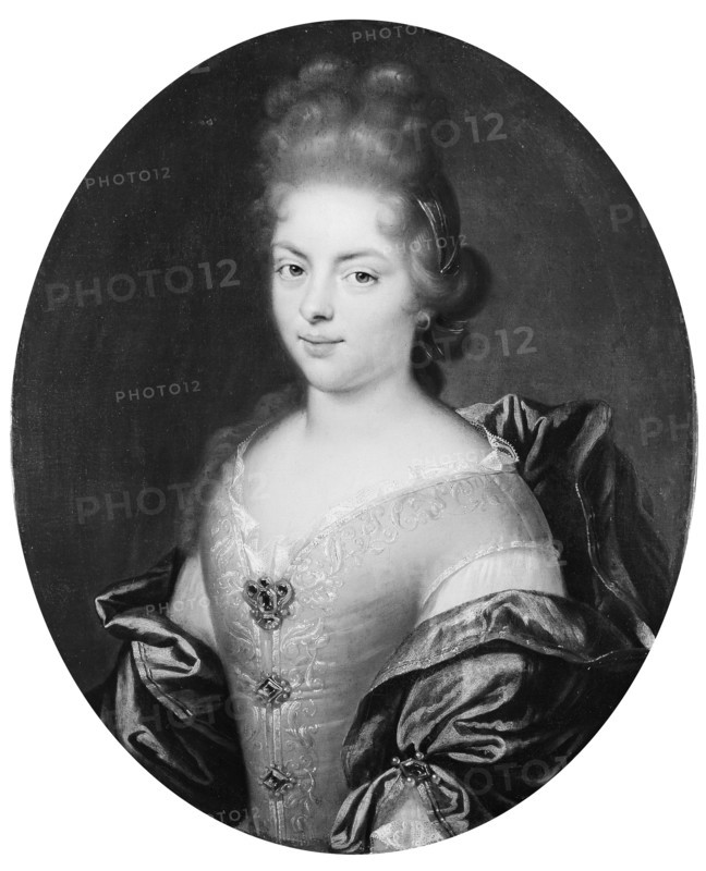 Portrait of a Woman in a Rose Dress. Creator: Unknown.