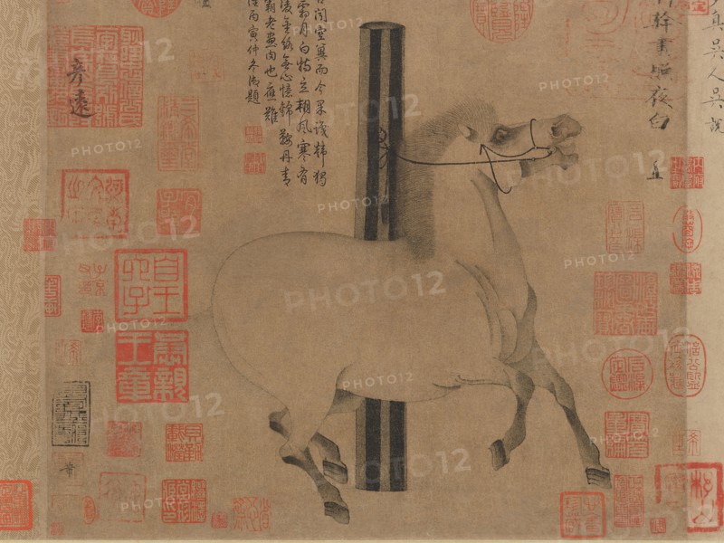 Night-Shining White, ca. 750. Creator: Han Gan.