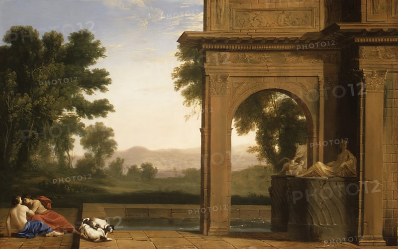 Classical Landscape with Figures. Creator: Henri Mauperché.