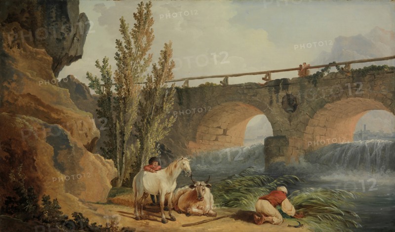 Bridge over a Cascade. Creator: Hubert Robert.
