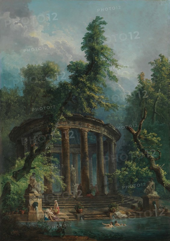 The Bathing Pool. Creator: Hubert Robert.