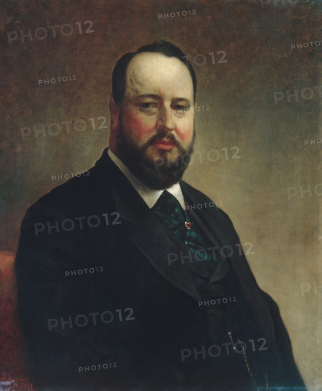 Joseph W. Drexel, 1877. Creator: Jacob Hart Lazarus.