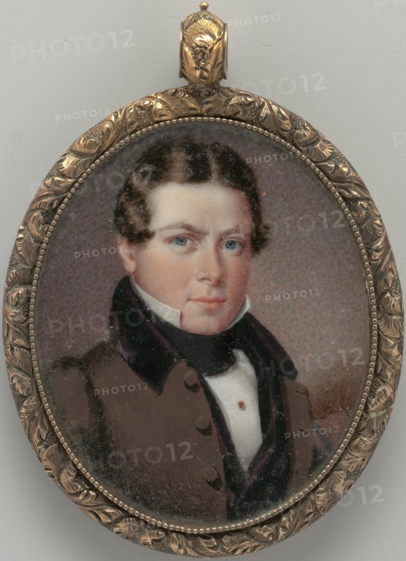 Self Portrait, 1834-36. Creator: James Van Dyck.