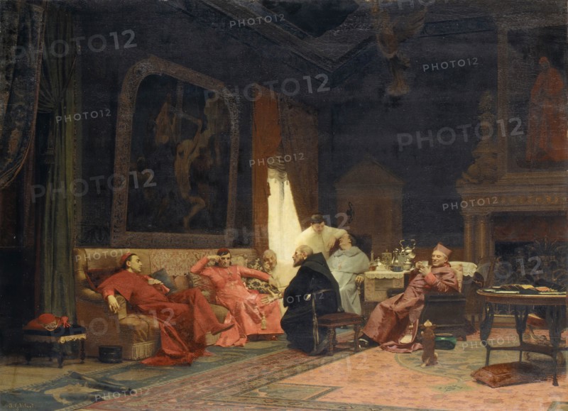 The Missionary's Adventures, ca. 1883. Creator: Jehan Georges Vibert.