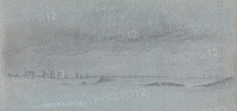 Sketchbook of Italian Landscape Subjects, 1869. Creator: Jervis McEntee.