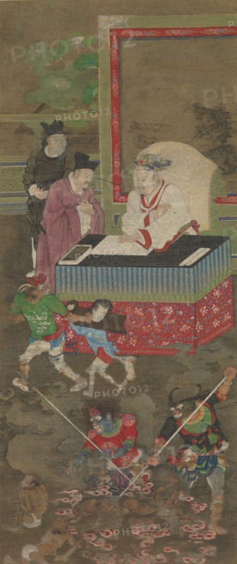 Ten Kings of Hell, before 1195. Creator: Jin Chushi.