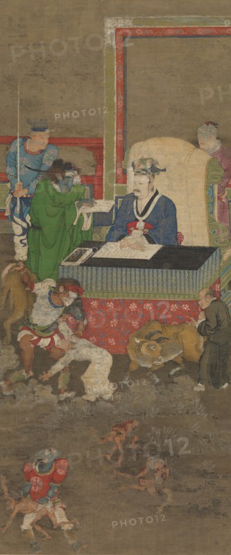 Ten Kings of Hell, before 1195. Creator: Jin Chushi.